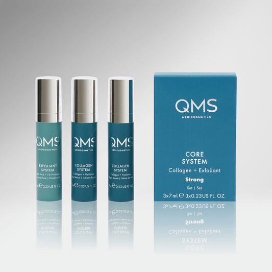 3-Step Core Routine Set Strong - QMS Medicosmetics