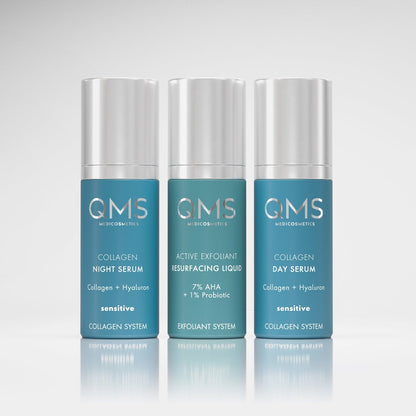 Day & Night 3-Step Core Routine Set Sensitive - QMS Medicosmetics