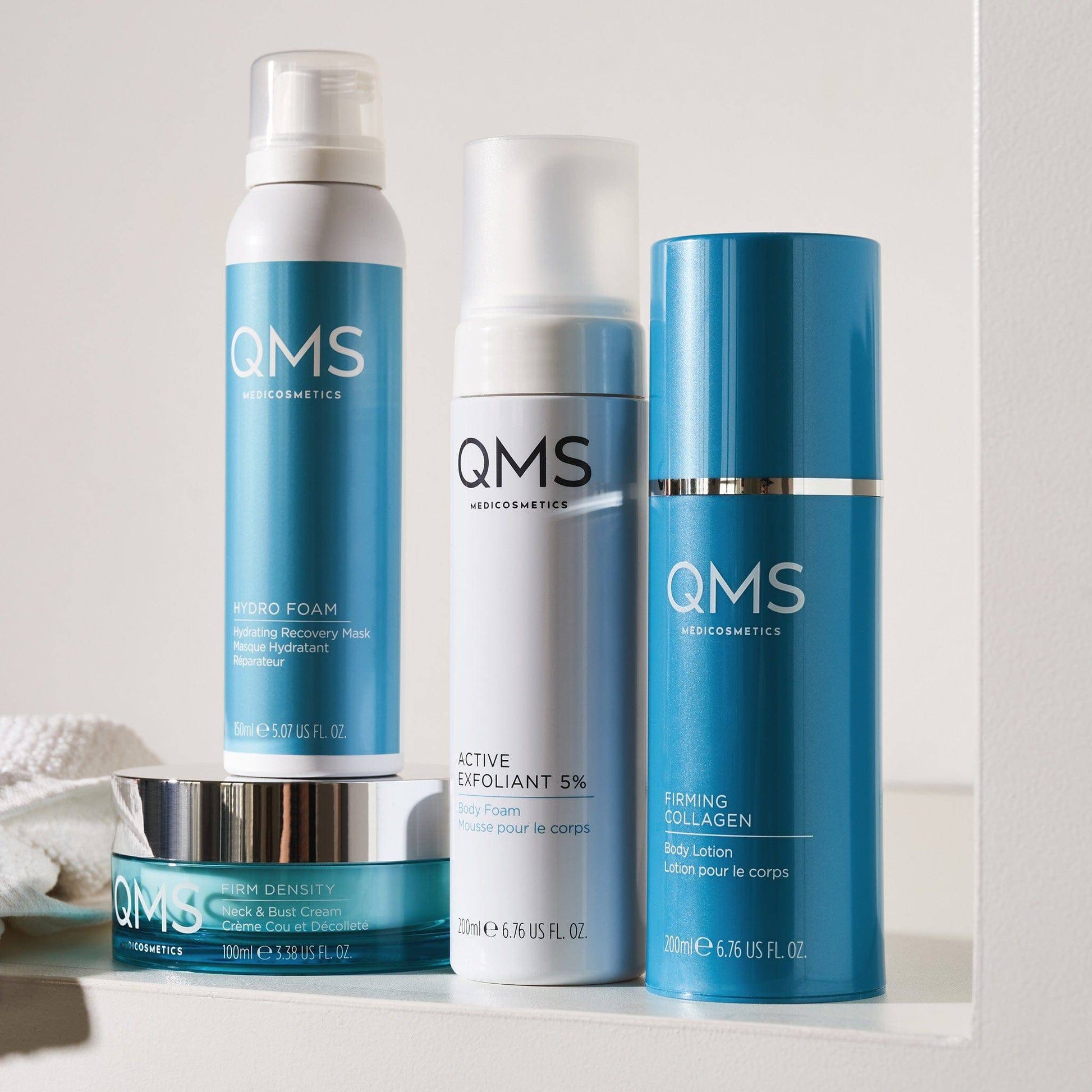 Body Balance 5% AHA/PHA Exfoliating Body Foam - QMS Medicosmetics