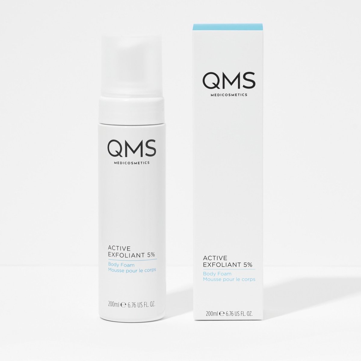 Body Balance 5% AHA/PHA Exfoliating Body Foam - QMS Medicosmetics