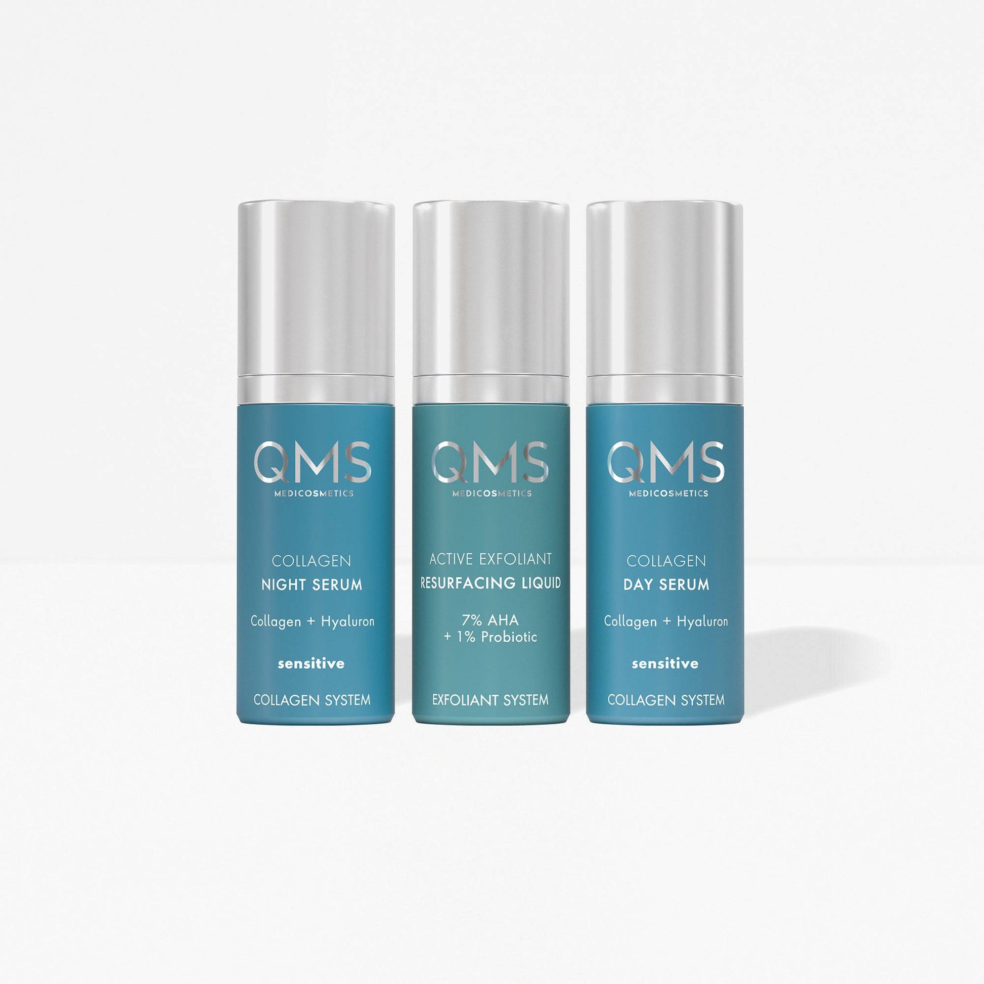 Day & Night 3 - Step Core Routine Set Sensitive - QMS Medicosmetics